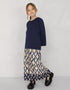KIDS BAJU KURUNG KEDAH SAMARA (NAVY BLUE)